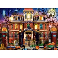 MasterPieces Glow in the Dark - Haunted House on the Hill 1000 Piece Puzzle