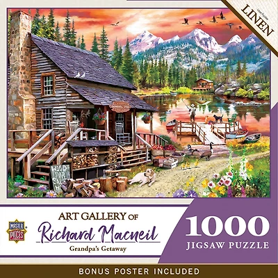 Masterpieces Art Gallery - Grandpa's Getaway 1000 Piece Jigsaw Puzzle