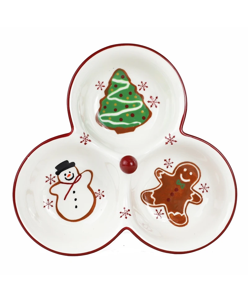 Euro Ceramica Winterfest 3 Part Server