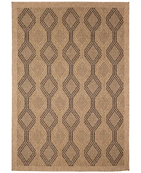 Liora Manne' Sahara Links 3'3" x 4'11" Outdoor Area Rug