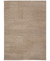 Liora Manne' Orly Patchwork 3'3" x 4'11" Outdoor Area Rug