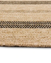 Liora Manne' Sahara Multi Border 3'3" x 4'11" Outdoor Area Rug