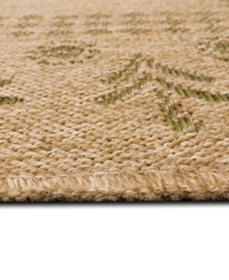 Liora Manne Sahara Block Print Border Area Rug