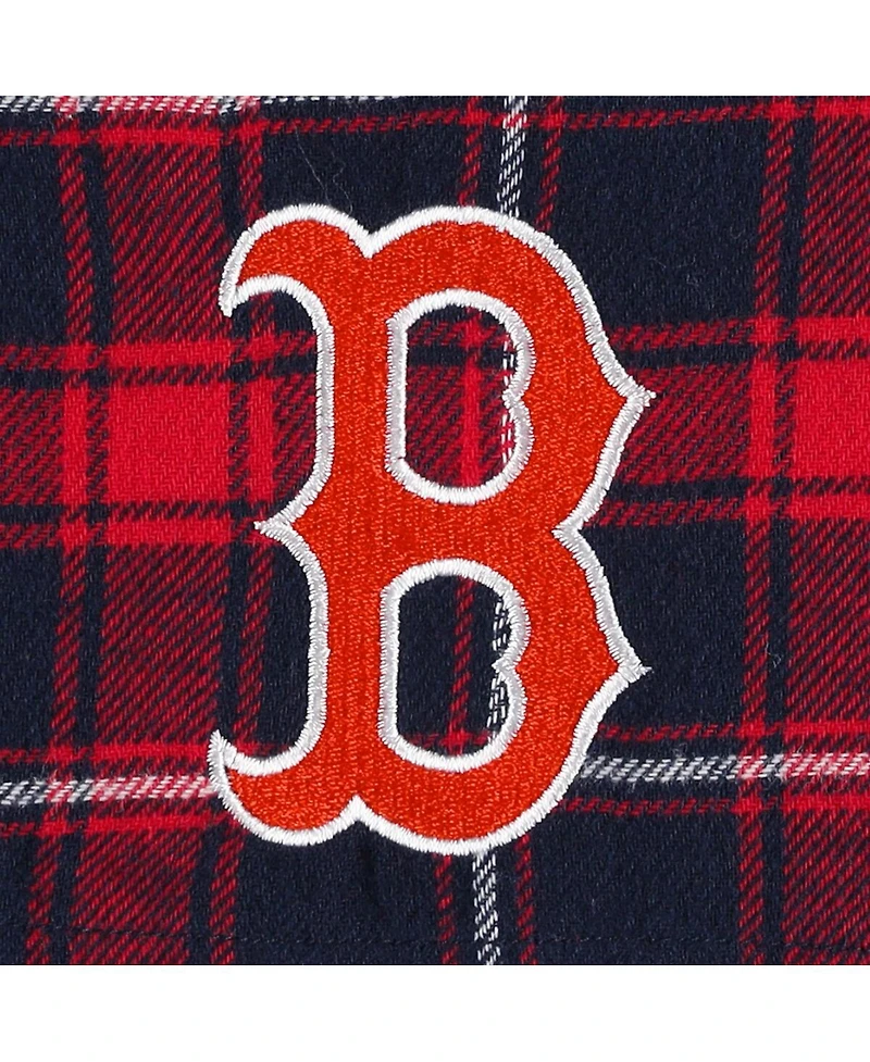 Men's Concepts Sport Navy, Red Boston Sox Ledger Flannel Boxers