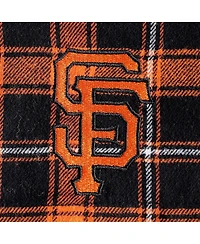 Men's Concepts Sport Black, Orange San Francisco Giants Ledger Flannel Boxers