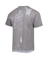 Men's Mitchell & Ness Jason Richardson Gray Golden State Warriors Above The Rim Sublimated T-shirt