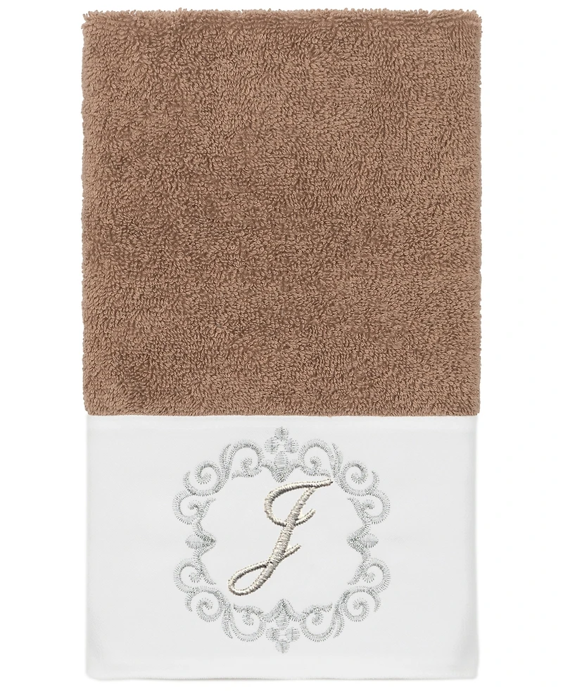 Linum Home Turkish Cotton Monica Embellished Towel 3 Piece Set