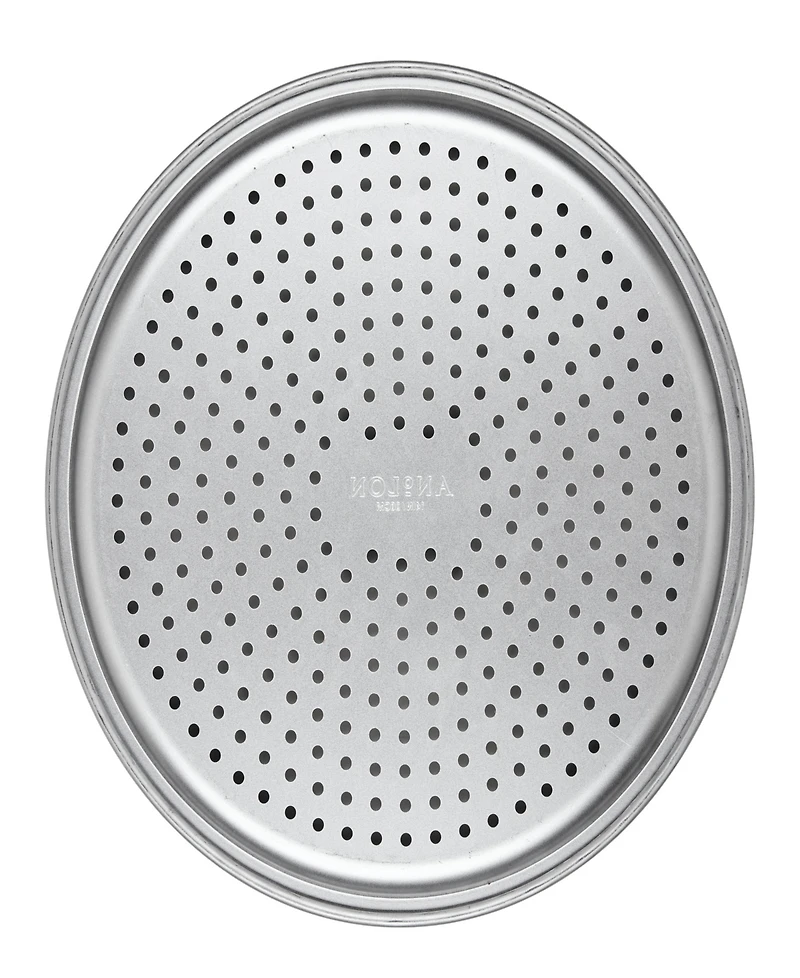 Anolon Pro-Bake Bakeware Aluminized Steel Perforated Pizza Pan, 14"