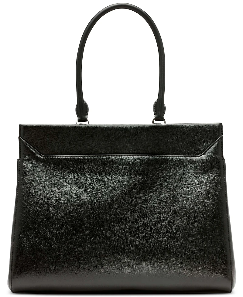 Calvin Klein Becky Turnlock Triple Compartment Convertible Tote