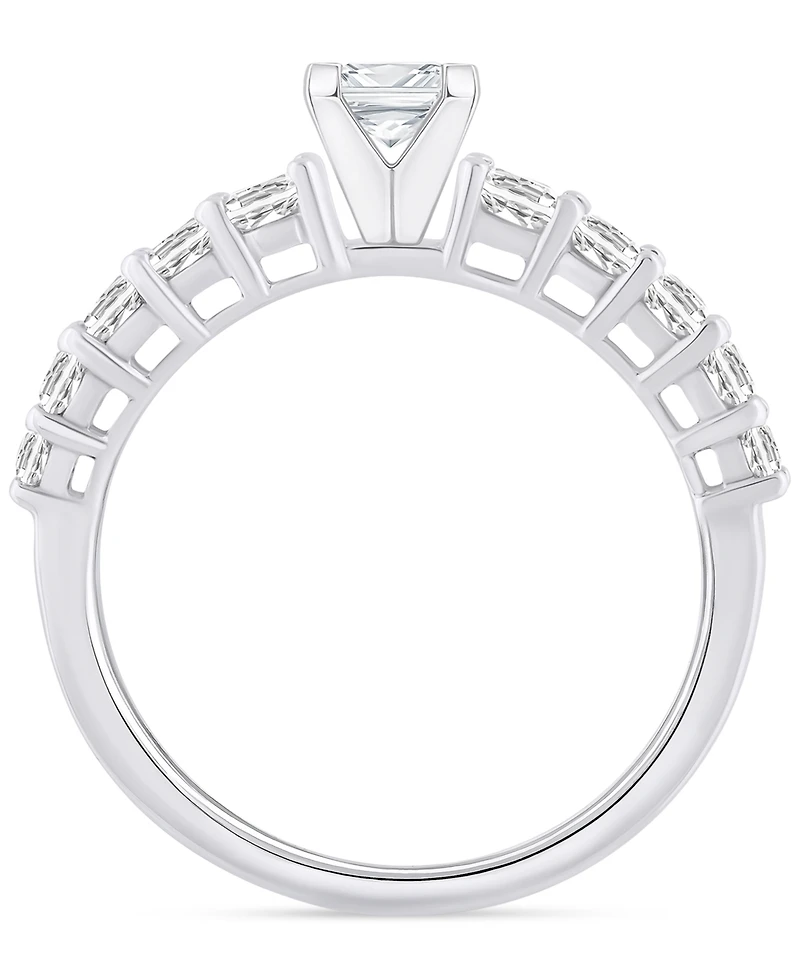 Diamond Princess Engagement Ring (1 ct. t.w.) 14k Gold