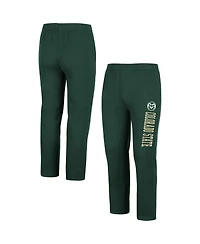 Men's Colosseum Green Colorado State Rams Fleece Pants