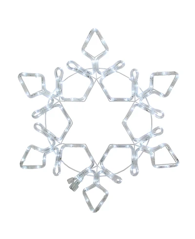 Northlight Led Rope Light Snowflake Christmas Decoration, 24"