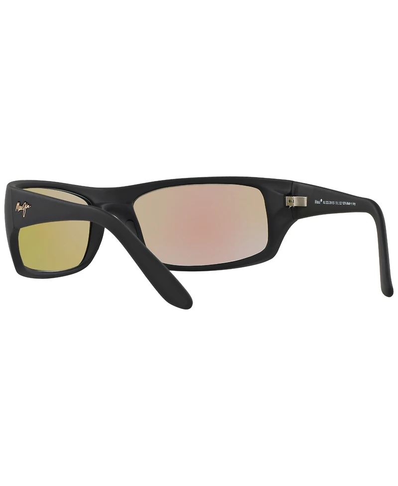 Maui Jim Peahi Polarized Sunglasses , 202 Blue Hawaii Collection