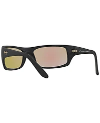 Maui Jim Peahi Polarized Sunglasses , 202 Blue Hawaii Collection