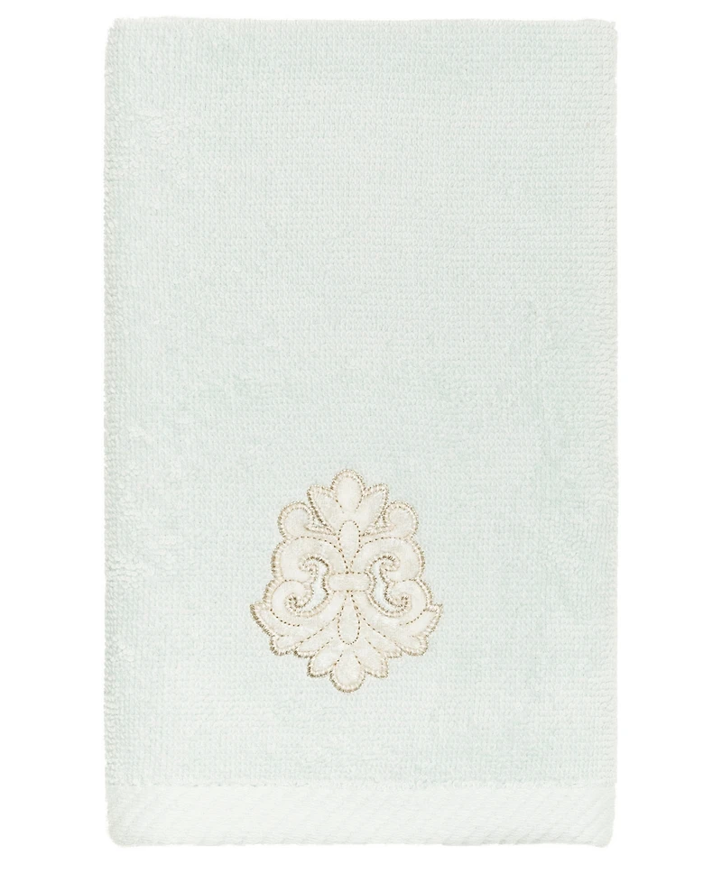 Linum Home Turkish Cotton May Embellished 2-Pc. Fingertip Towel Set