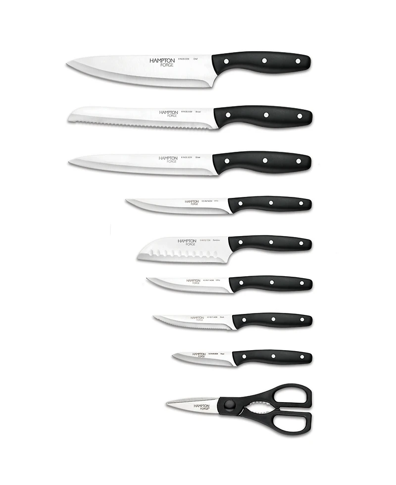 Hampton Forge 15 Piece Rochester Block Cutlery Set