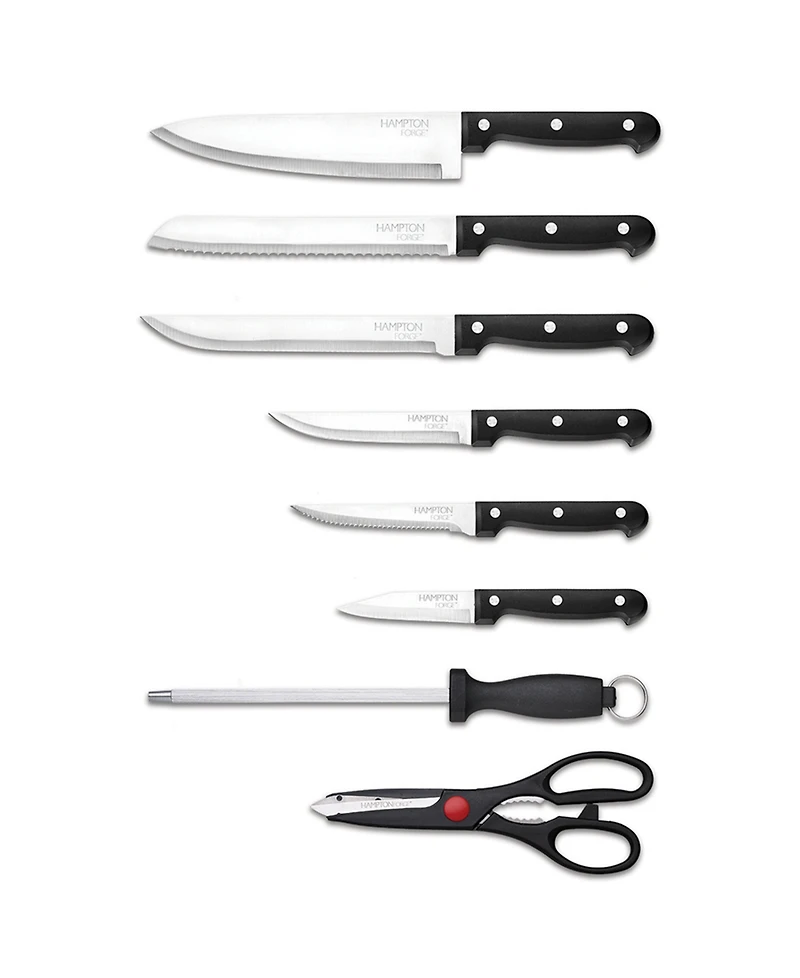 Hampton Forge 14 Piece Brighton Block Cutlery Set