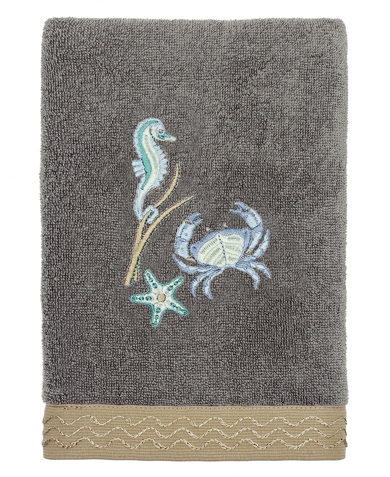 Linum Home Turkish Cotton Aaron Embellished -Pc. Bath Towel Set