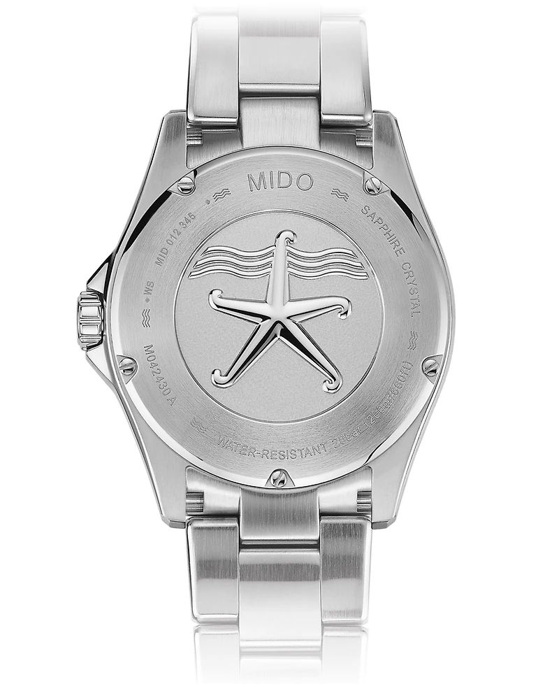 Mido Men's Swiss Automatic Ocean Star Stainless Steel Bracelet Watch 43mm