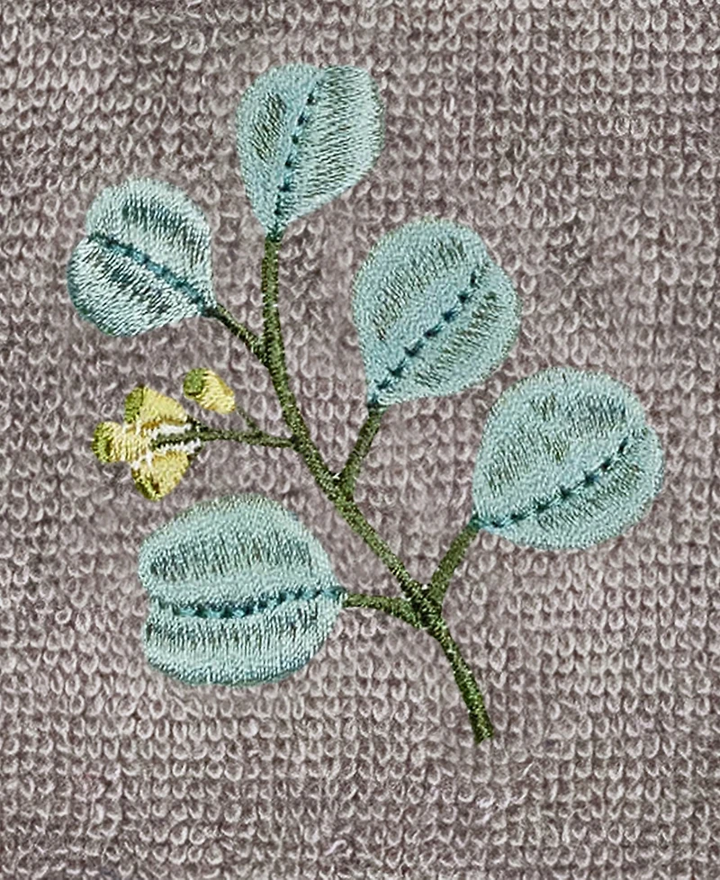 Linum Home Turkish Cotton Botanica Embellished -Pc. Bath Towel Set