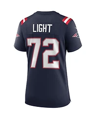 Women's Nike Matt Light Navy New England Patriots Game Retired Player Jersey