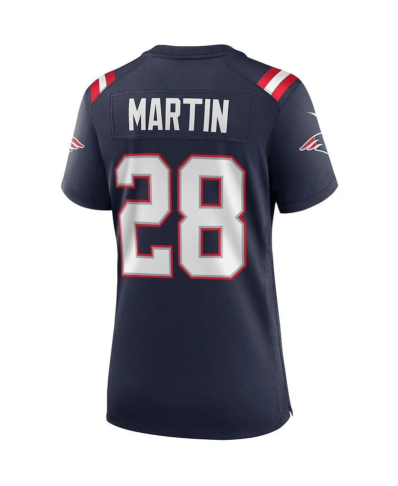 Women's Nike Curtis Martin Navy New England Patriots Game Retired Player Jersey