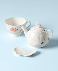 Lenox Butterfly Meadow Stackable Tea Set with Bag Holder