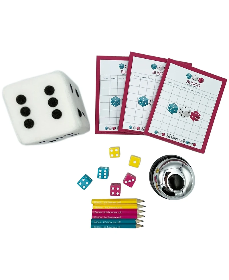 University Games Bunco Party in a Box Set, 14 Piece