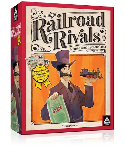 Forbidden Games Railroad Rivals Premium Edition Set, 251 Piece