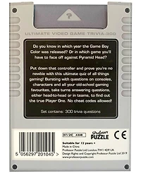 Professor Puzzle Ultimate Video Game Trivia Puzzle Set, 300 Piece