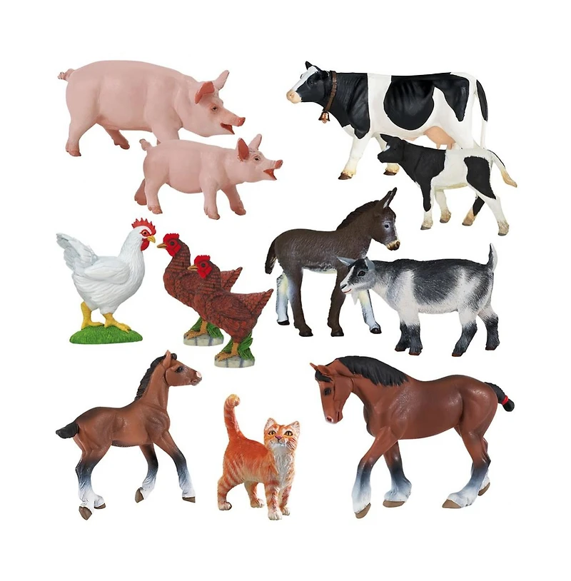 Kaplan Early Learning Animals On the Farm Set - Set of 12
