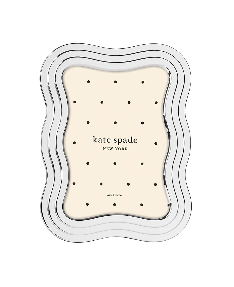 kate spade new york South Street Wavy Frame, 5" x 7"