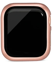 WITHit Rose Gold-Tone Protective Glass with Integrated Protective Case designed for 40mm Apple Watch