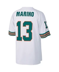 Men's Mitchell & Ness Dan Marino White Miami Dolphins Big and Tall 1984 Retired Player Replica Jersey