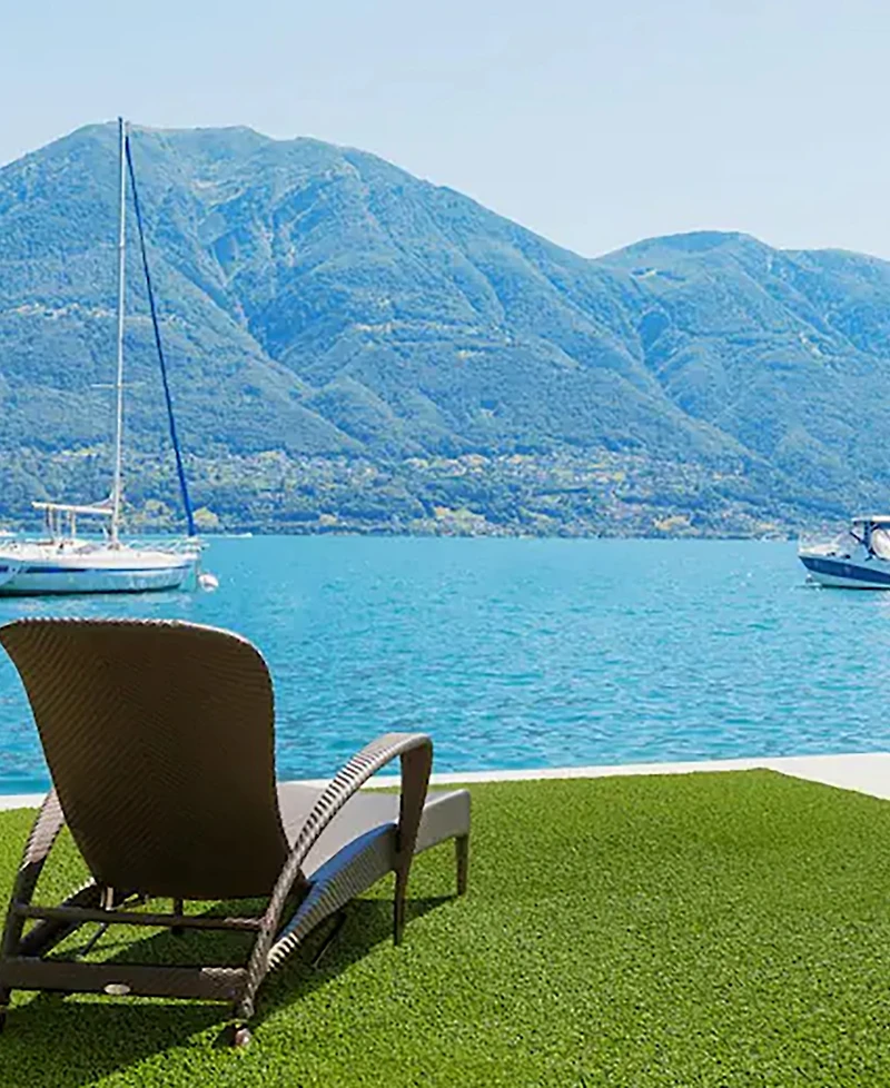 Mink Home Tough Artificial Turf 2236-36oz 7'6" x 10' Outdoor Area Rug