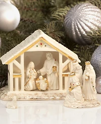 Lenox Mistletoe Park Manger, Exclusively at Macy's