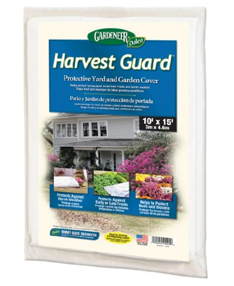 Dalen GF1015 Grass Fast 10-Foot by 15-Foot Lawn Seeding Cover, White