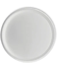 Crescent Garden Universal Saucer, Round, Alpine White, 25.5in