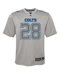 Big Boys Nike Jonathan Taylor Gray Indianapolis Colts Atmosphere Game Jersey