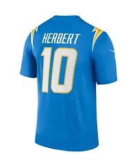 Men's Nike Justin Herbert Powder Blue Los Angeles Chargers Legend Jersey