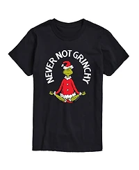 Airwaves Men's Dr. Seuss The Grinch Never Not Grinchy Graphic T-shirt