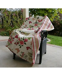 Greenland Home Fashions Butterflies Throw, 50" x 60"