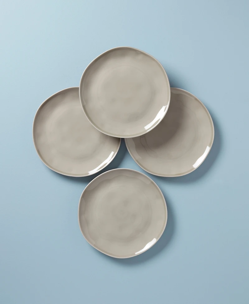 Lenox Bay Colors Solid Dinner Plates, Set of 4