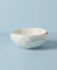 Lenox Oyster Bay Nesting Serving Bowls, Set of 2