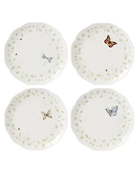 Lenox Butterfly Meadow Floral Dinner Plates, Set of 4
