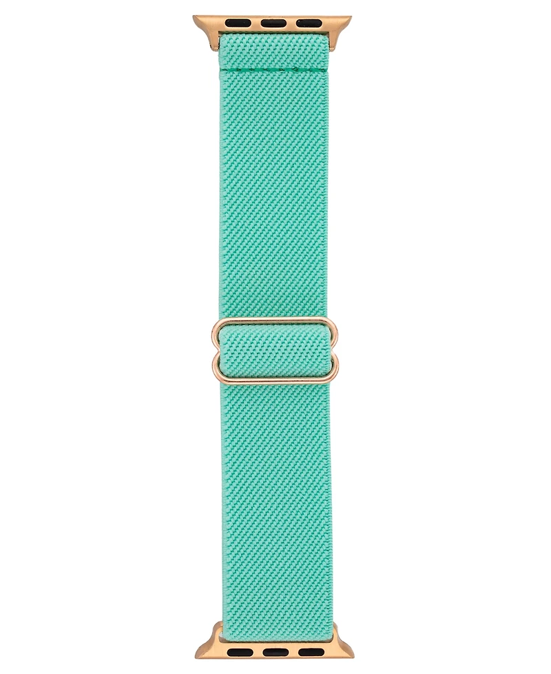 WITHit Teal Woven Elastic Band designed for Apple Watch 42mm (Series 10) & 38/40/41mm