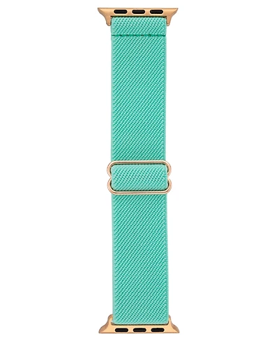 WITHit Teal Woven Elastic Band designed for Apple Watch 42mm (Series 10) & 38/40/41mm