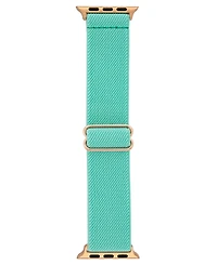 WITHit Teal Woven Elastic Band designed for Apple Watch 42mm (Series 10) & 38/40/41mm