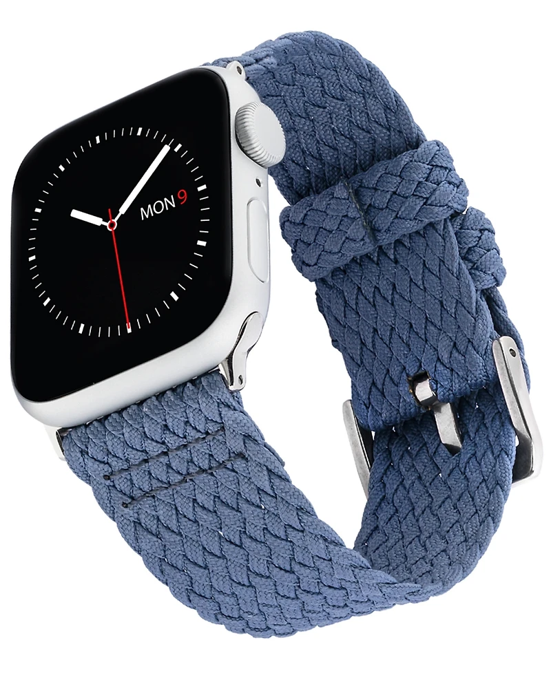 WITHit Blue Woven Perlon Band designed for Apple Watch 42mm (Series 10) & 38/40/41mm