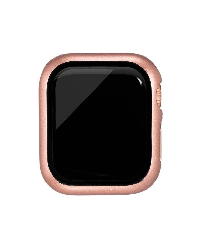 WITHit Rose Gold-Tone Protective Glass with Integrated Protective Case designed for 41mm Apple Watch
